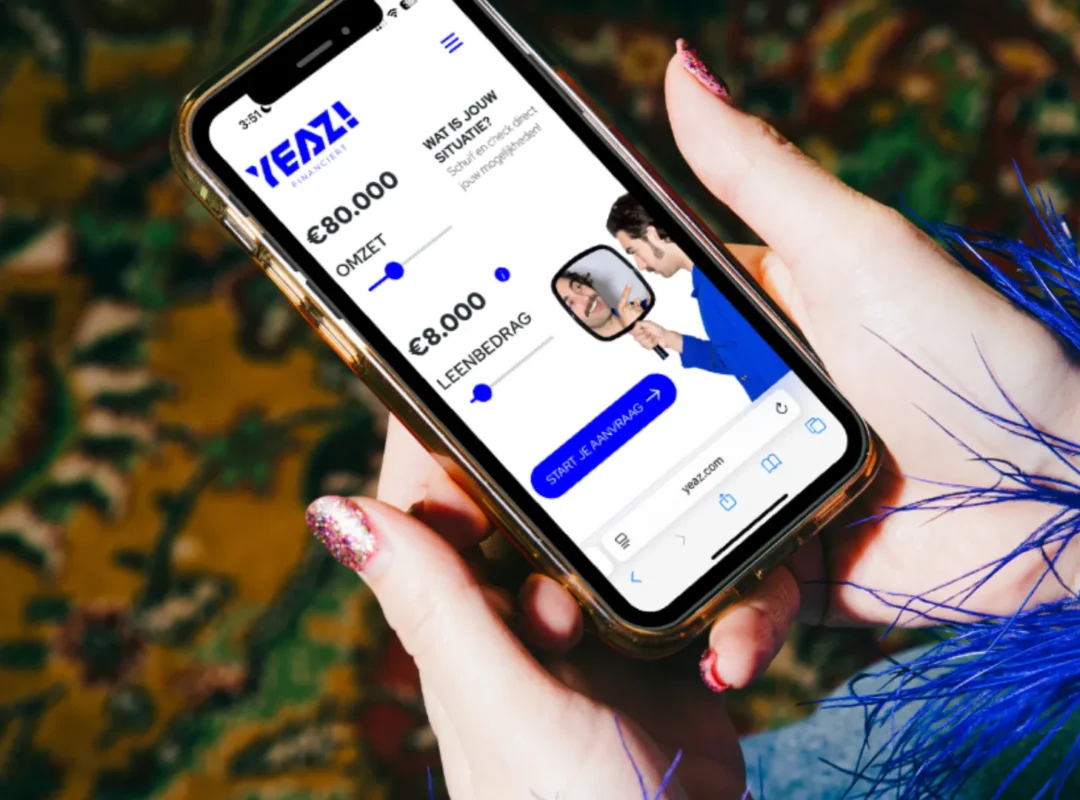 telefoon met aanvraag